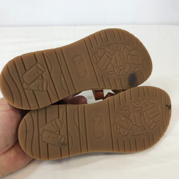 KORKS KORK EASE ~ WOMENS 6.5 ~ TAN STRAPPY SUMMER SANDAL - Picture 6 of 8